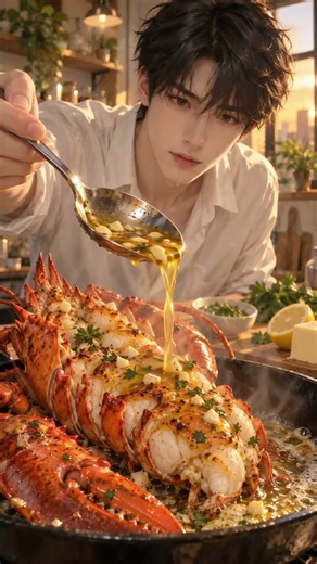 Garlic Butter Lobster with Jian