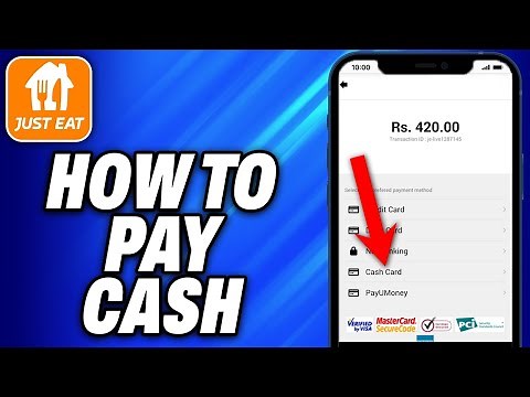 How To Pay Cash on Just Eat - Easy Fix
