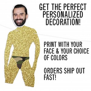 Groom Face Dancer Banner: Funny Bachelorette Party Decorations - Etsy