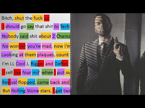 Premonition - Eminem/ Lyrics / Rhymes Highlighted