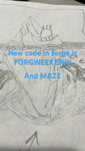 New code FORGWEEKEND! And MAZE #roblox