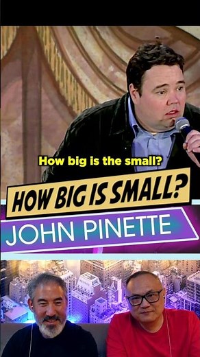 🤣 John Pinette 😡 HOW BIG IS A SMALL? 😆 #funny #comedy #shorts