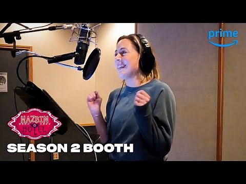 Erika Henningsen in the Booth | Hazbin Hotel Season 2 | Prime Video