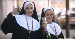 Tina Fey And Amy Poehler Are Renegade Pot-Smoking Nuns In "Sisters" Promo
