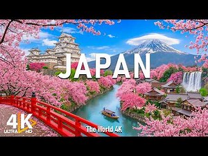 Japan 4K | Spring Sakura Paradise – Pink Blossoms, Dreamy Rivers & Peaceful Villages