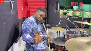 The drum lesson series feat Victor Mosugu on how to play the Makossa/Seben Full video on my YouTube channel Link in the comment section #drum#starblessings #drummergirl #practice #femaledrummer #drumlife #drumvibe #instadailydrum #instadrummers #professionaldrummer #drums #drumsetup #drumsharing #instadrums #yamaha #pearldrums #drum #drummerslife #drummersworld #drummersilike #drumset ##drumsdaily #drumfam #sabiancymbals #zildjiancymbals #paistecymbals | Starblessing