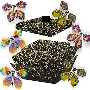 Flying Butterfly Surprise Box Exploding Gifts Box with Butterflies Butterfly Surprise, DIY Pop Up for Birthday Mothers Day