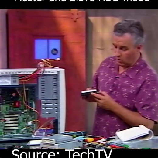 Retro PC and Software on Instagram: "Master and Slave HDD mode"