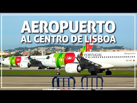 ➤ cómo SALIR del aeropuerto de LISBOA 🇵🇹 #185