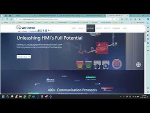 📊 Weintek HMI Software Tutorial – Step-by-Step Guide for Beginners!🌟 #Weintek #HMI #Automation