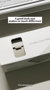 5.2K views | The Orbitkey Desk Mat is the perfect upgrade to your desk setup. Here’s why: ✨Document hideaway ✨Quick access toolbar ✨Magnetic cable organiser ✨Spill resistant wipe clean material ✨2 year warranty & 30 day returns ✨Rated ⭐️⭐️⭐️⭐️⭐️ based on 577 reviews.  video courtesy of Jennifer Insta @timetogloww | Orbitkey | Facebook