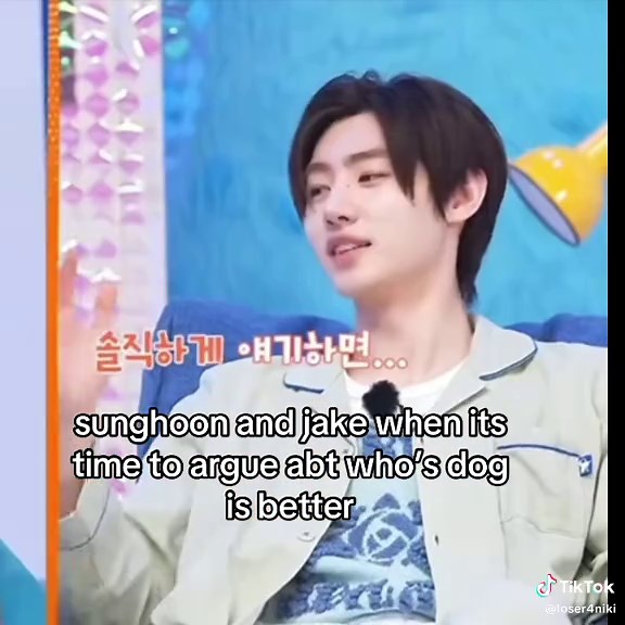 Sunghoon and Jake: Dog Argument Highlights