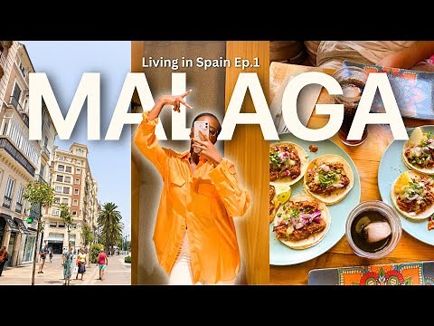 Spend the day with me exploring Malaga, Spain Vlog