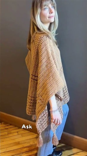 Sew Easy Two Rectangle Poncho