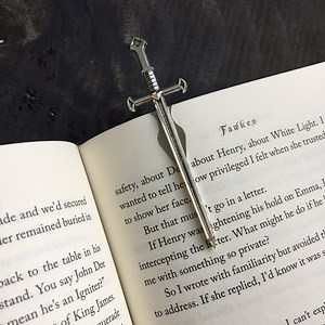 Sword Bookmarks With Clip, Bookplates, Pack of Three, Four | Metal Medieval Fantasy Pirates Daggers Blades Claymore | Gifts for Him, Readers - Etsy