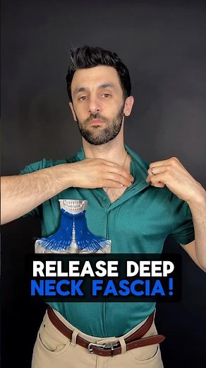 Release Deep NECK Fascia!