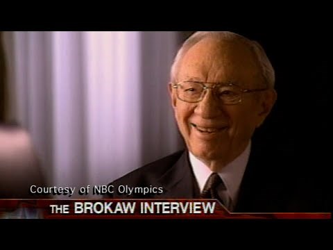 President Hinckley's MSNBC Interview with Tom Brokaw (2002)