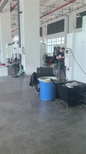 5Axis CNc machine center factory dem tour ⚙️ From metal fabrication workshops to aerospace suppliers