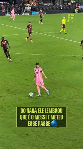8.5K views · 84 reactions | Durante a goleada do Inter Miami sobre o Atlanta United, o Messi fez dois gols e deu uma assistência, que foi essa obra de arte para Jordi Alba. #messi #lionelmessi #intermiami #futebol | Fanáticos | Facebook