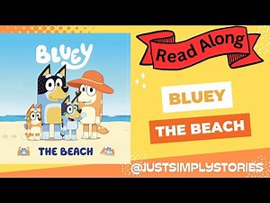 Bluey: The Beach | SimplyStories | Read Along