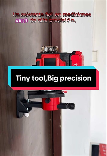 Obtén precisión milimétrica en tus proyectos con este nivel láser de última generación. ¡Haz que cada detalle cuente! #16Lines4DLaser #Summervibes #SelfLeveling360 #TikTokShopJumpstartSale #TikTokShopStockUp