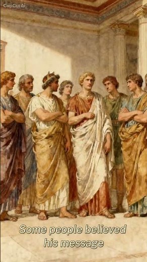 Paul preaching in Rome.