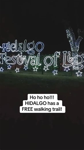Hidalgo Festival of Lights on Instagram: "HO HO HO!!! FREE FREE FREE!!! Yes my friends — the Hidalgo Festival of Lights has a magical walking trail and guess what… IT’S FREE!!! 🎬 FREE movies 🎭 FREE kids shows 🎄 FREE holiday fun all around Santa’s Village Whether you’re boarding the Santa Express Train or just hanging out on our festive grounds, the Christmas magic is waiting for you — ALL FOR FREE!!! Ho ho ho! I’ll see you there! 🎅✨ #HidalgoFestivalOfLights #SantasVillage #FreeFamilyFun #RGV