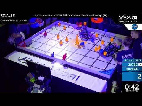 306 Points - SCORE Showdown Signature ES Champion VEX IQ Mix & Match