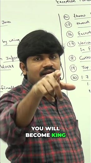 Master Exception Handling: Become a Java King! #shorts