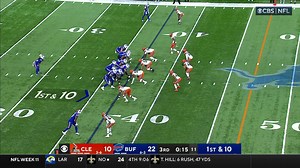 James Cook slices through defense on 29-yard dash