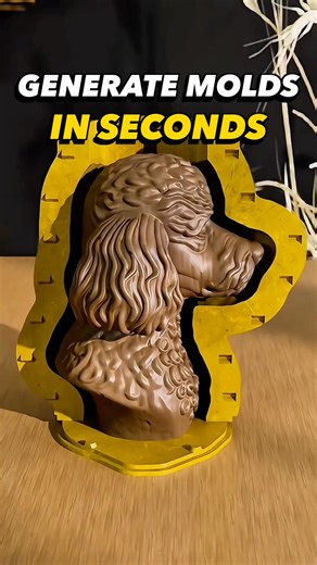 Build molds faster than ever ⚡️Try it free today. Link in bio. #mold #3dprinting #siliconemold