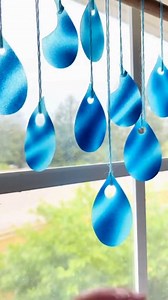 Blue Crayon Suncatchers You'll Need: Blue crayons (any shades) Waxed paper (2 sheets) Embroidery floss or string Scissors Pencil or pen Hole punch Crayon sharpener Iron (adult use only) Directions: 1. Prepare the crayons Peel the paper wrappers off the blue crayons. 2. Make crayon shavings: Use a sharpener to shave the crayons into small pieces. Create a generous pile for rich color. 3. Set up the melting sandwich Place one sheet of waxed paper on a flat surface. Sprinkle the crayon shavings eve