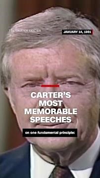 Watch Jimmy Carter’s most memorable speeches