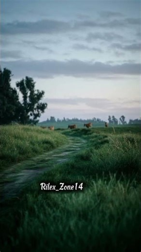 “Peaceful Countryside ASMR: Flute & Relaxing Music for Deep Calm| Nature Field Ambience” | #scenery