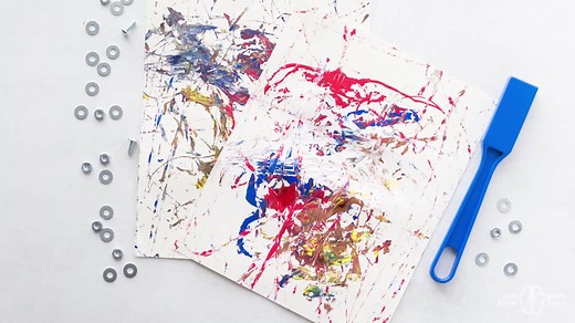 Magnet Painting - https://leftbraincraftbrain.com/five-minute-craft-magnet-painting/ | Left Brain Craft Brain - STEM & STEAM Activities for Kids