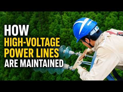 How High-Voltage Power Lines Are Maintained