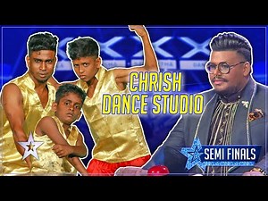 බාහුබලි එක්ක යාපනයේ පොඩ්ඩෝ දාපු නැටුම 💪 | Chrish Dance Studio | Sri Lanka's Got Talent | Sirasa TV