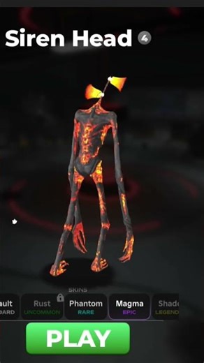 SIREN HEAD MAGMA IN ROBLOX: SCP Monster Roleplay