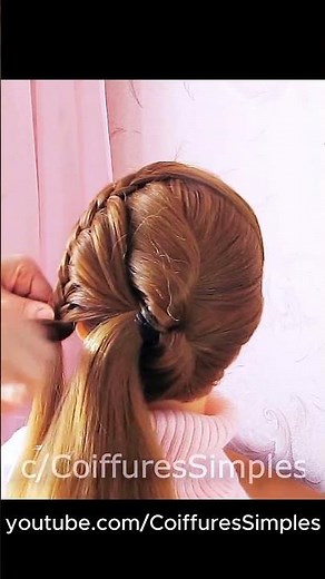 Super Easy Prom Updo #hairstyles #hairtutorial