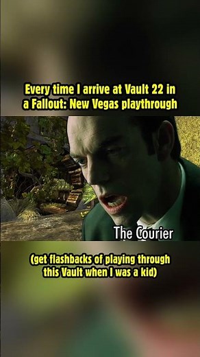 Every time I arrive at Vault 22 in a Fallout: New Vegas playthrough! #fallout