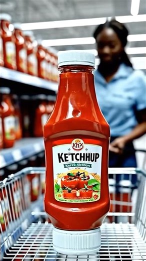 Watch how simple tomatoes turn into Ketchup step by step #shortsfeed #foodprocessing #tomato #recipe