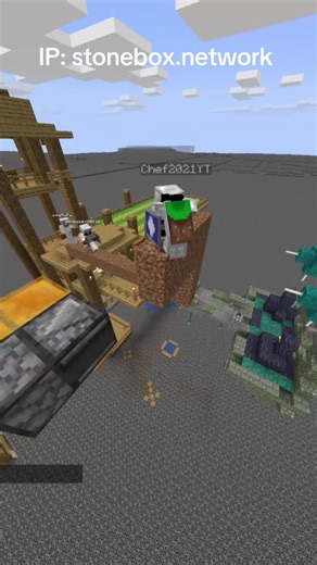 DYNASTY BUILDS RESISTANCE BASE ON THE ROOF FOR REFUGEEES FROM THE WAR 🥰 Minecraft Stonebox Update #minecraft #minecraftmemes #minecraft #contentcreator #gaming