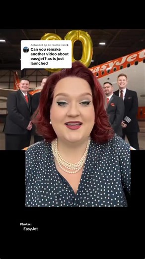 🇳🇱 Aileen Out on Instagram: "What do you think of the new Easyjet uniform? 🧡 #easyjet #uniform #flightattendant #cabincrew #airline"