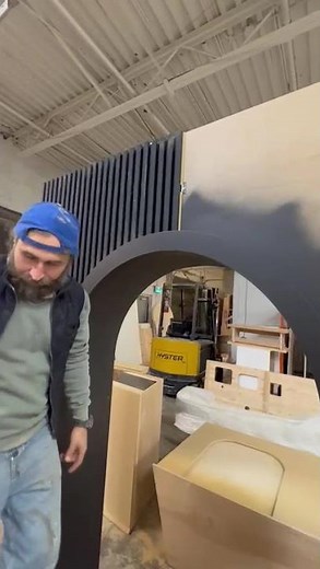 Spray Painting Arch Backdrops | Custom Event Production by Decoratus US