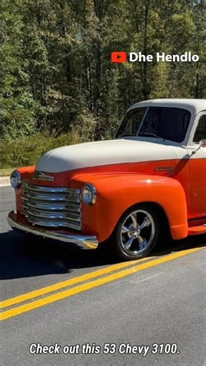 53 Chevy 3100 — Smooth Curves, Strong Roots
