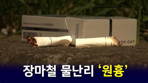 [뉴블더] 물난리 악몽에…"담배꽁초 버리면 과태료 20만 원" 검토