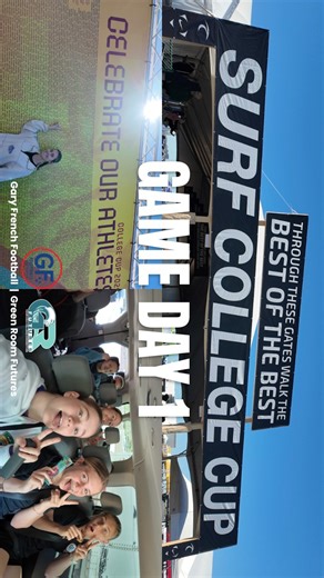 💫SURF CUP 2025 VLOG 💫 Vlog 4 of 9 and it’s GAME DAY! — Sit back and enjoy the first day of the Surf Cup Tournament, in San Diego! ✨ We tied the game up 2-2 after our first-ever real match together, and the girls were so hype coming back from a 0-2 deficit! We all ended up in Carlsbad for dinner to end our amazing day‼️ — On this tour, we take an U18 girls team to compete in the College Surf Cup Tournament, which is one of the biggest soccer tournaments in the United States! College coaches and