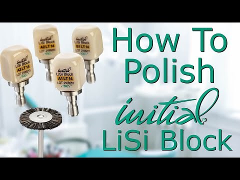 How To: Polish A GC Initial LiSi Block Anterior Crown.
