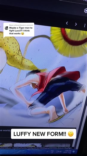 Luffy's New Gear 4th Form Revealed - Tiger Man vs. Rob Luci