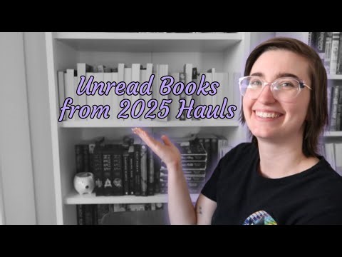 ⭐️All The Unread Hauled Books from 2025 || 1st Books ...⭐️
